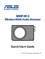 Asus WMP-N12 Quick Start Manual preview