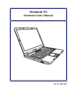 Preview for 1 page of Asus X51H Hardware Manual