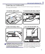 Preview for 9 page of Asus X51H Hardware Manual