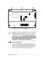 Preview for 19 page of Asus X54HY User Manual