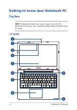 Preview for 14 page of Asus X556U E-Manual