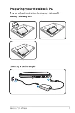 Предварительный просмотр 5 страницы Asus X59GL-B1 User Manual