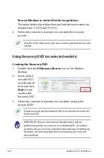 Preview for 88 page of Asus X5MSM Manual