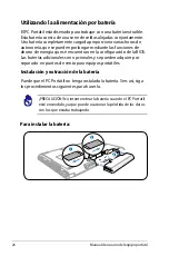 Предварительный просмотр 26 страницы Asus X7BSM (Spanish) Manual De Usuario