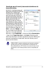 Предварительный просмотр 29 страницы Asus X7BSM (Spanish) Manual De Usuario