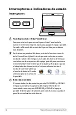 Предварительный просмотр 42 страницы Asus X7BSM (Spanish) Manual De Usuario