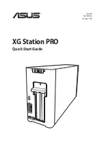 Asus XG Station PRO Quick Start Manual preview