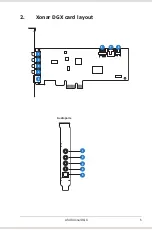 Предварительный просмотр 11 страницы Asus Xonar DGX User Manual