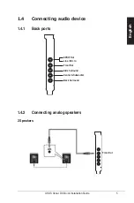 Preview for 5 page of Asus XONAR DX Quick Installation Manual