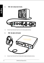 Preview for 14 page of Asus XONAR ESSENCE - Sound Card - 192 kHz Quick Start Manual