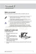 Preview for 14 page of Asus XONAR ESSENCE ST User Manual