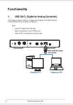 Предварительный просмотр 8 страницы Asus Xonar Essence STU User Manual