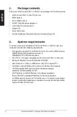 Preview for 3 page of Asus Xonar HDAV 1.3 Slim Quick Start Manual