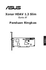 Preview for 20 page of Asus Xonar HDAV 1.3 Slim Quick Start Manual