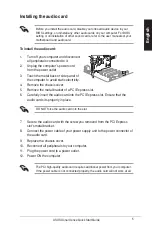 Preview for 5 page of Asus Xonar Xense Quick Start Manual