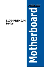 Preview for 1 page of Asus Z170-Premium series Manual