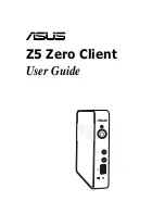 Asus Z5 User Manual preview