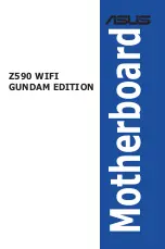 Asus Z590 WIFI Manual preview