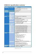 Preview for 12 page of Asus Z9NR-D12 User Manual