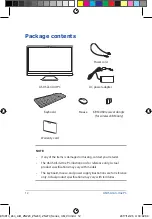 Preview for 12 page of Asus Zen AiO ZN22 Series User Manual