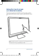 Preview for 34 page of Asus Zen AiO ZN22 Series User Manual