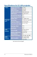 Preview for 49 page of Asus ZenBeam E2 Manual