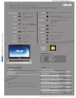 Preview for 2 page of Asus ZENBOOK Prime UX31A Specifications