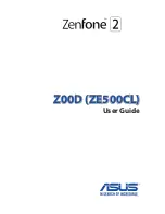 Asus Zenfone 2 Z00D User Manual preview