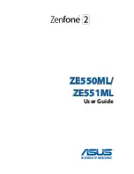 Asus Zenfone 2 ZE550ML User Manual preview