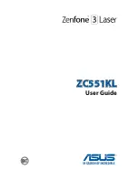 Asus ZenFone 3 Laser ZC551KL User Manual preview