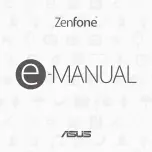 Asus ZenFone E9154 E-Manual preview
