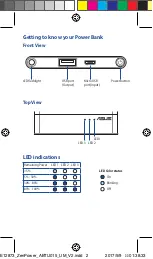 Preview for 2 page of Asus ZenPower Slim Manual