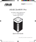 Preview for 1 page of Asus ZenWiFi Pro XT12 Quick Start Manual