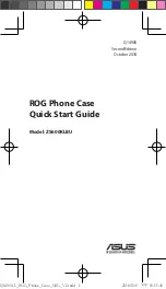 Preview for 1 page of Asus ZS600KLBU Quick Start Manual