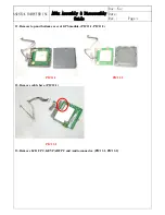 Preview for 6 page of ASUSTeK COMPUTER A63x Assembly And Disassembly Manual