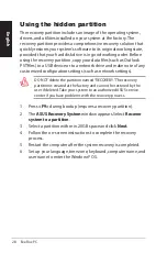 Preview for 28 page of ASUSTeK COMPUTER Eee Box User Manual