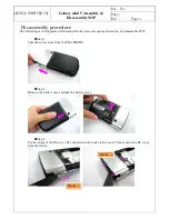 Preview for 3 page of ASUSTeK COMPUTER Galaxy mini 5 Assembly & Disassembly Instructions