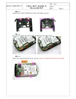 Preview for 6 page of ASUSTeK COMPUTER Galaxy mini 5 Assembly & Disassembly Instructions