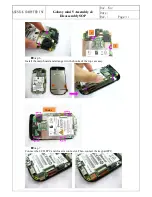 Preview for 14 page of ASUSTeK COMPUTER Galaxy mini 5 Assembly & Disassembly Instructions