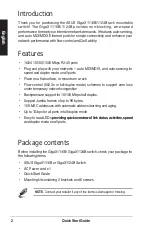 Preview for 3 page of ASUSTeK COMPUTER GigaX1116B Quick Start Manual