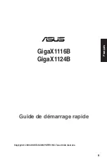 Предварительный просмотр 10 страницы ASUSTeK COMPUTER GigaX1116B Quick Start Manual