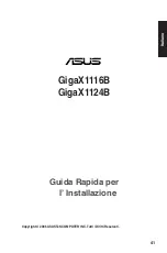 Preview for 42 page of ASUSTeK COMPUTER GigaX1116B Quick Start Manual