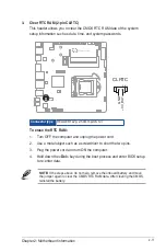 Preview for 19 page of ASUSTeK COMPUTER H110T-CM-A R2.0 Manual