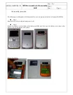 Preview for 3 page of ASUSTeK COMPUTER M530w Assembly & Disassembly Instructions