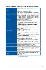 Preview for 9 page of ASUSTeK COMPUTER MAXIMUS X HERO User Manual