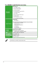 Preview for 8 page of ASUSTeK COMPUTER Pro B460M-C User Manual