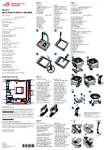 Preview for 1 page of ASUSTeK COMPUTER REPUBLIC OF GAMERS ROG STRIX X570-I GAMING Quick Start Manual