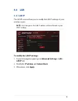 Preview for 65 page of ASUSTeK COMPUTER ROG Rapture GT-AC5300 User Manual