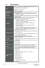 Preview for 6 page of ASUSTeK COMPUTER W480EI-IM-A Manual