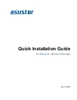 ASUSTOR AS-604RD/RS Quick Installation Manual предпросмотр